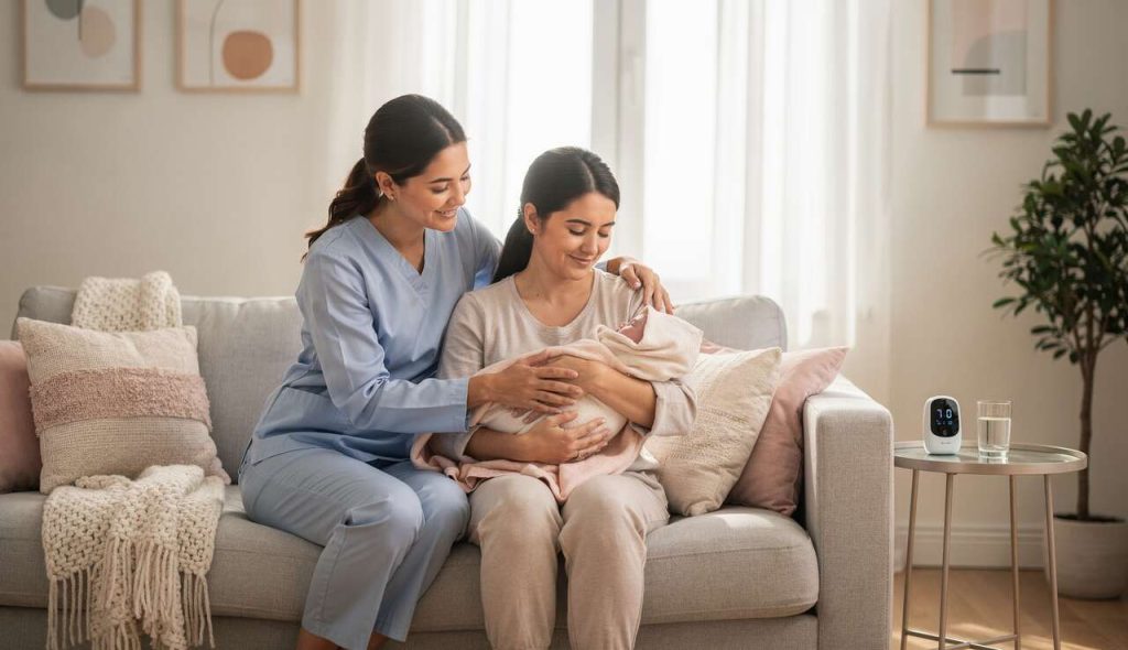 Aide à domicile après accouchement : ce qu'il faut savoir