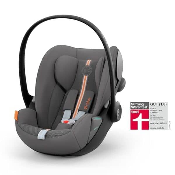 Découvrez notre avis sur la coque Cybex Gold Cloud G i-Size Plus : assurant confort et sécurité pour votre nouveau-né