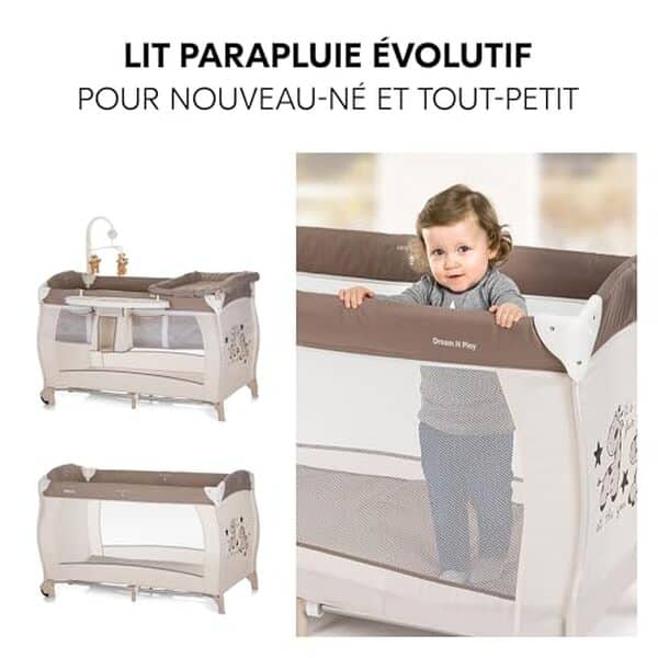 Découvrez le lit parapluie hauck Babycenter Zoo : un choix pratique et complet pour vos voyages avec bébé. Analyse des fonctionnalités et avantages dans notre test détaillé.