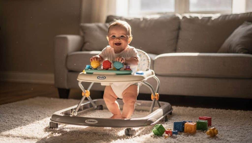 Avantages du trotteur pour bébé : est-ce le bon choix ?