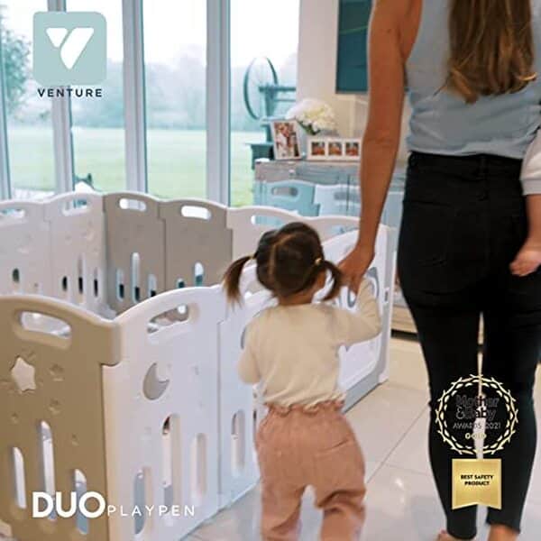 Découvrez notre test du parc pour bébé Venture All Stars DUO Lite : sécurité, confort et amusement assurés pour votre enfant.