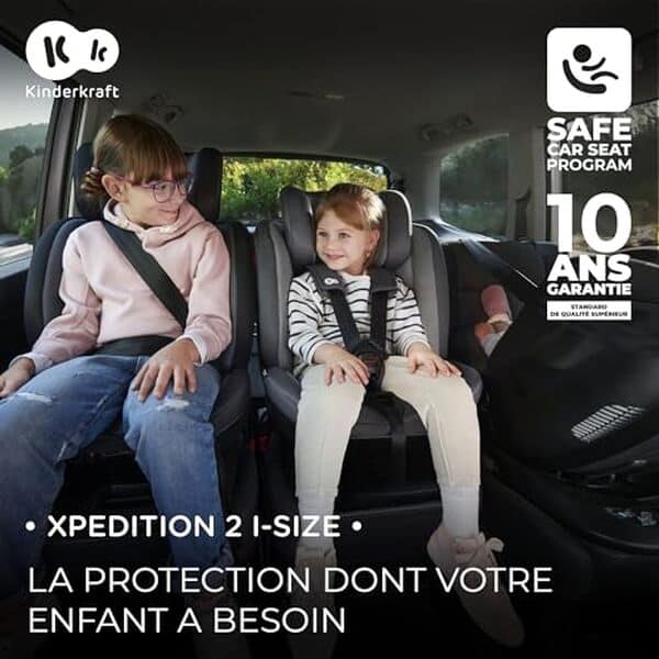 Découvrez notre analyse détaillée du siège auto kinderkraft xpédition I-size pivotant et évolutif. Confort et sécurité pour votre enfant assurés.