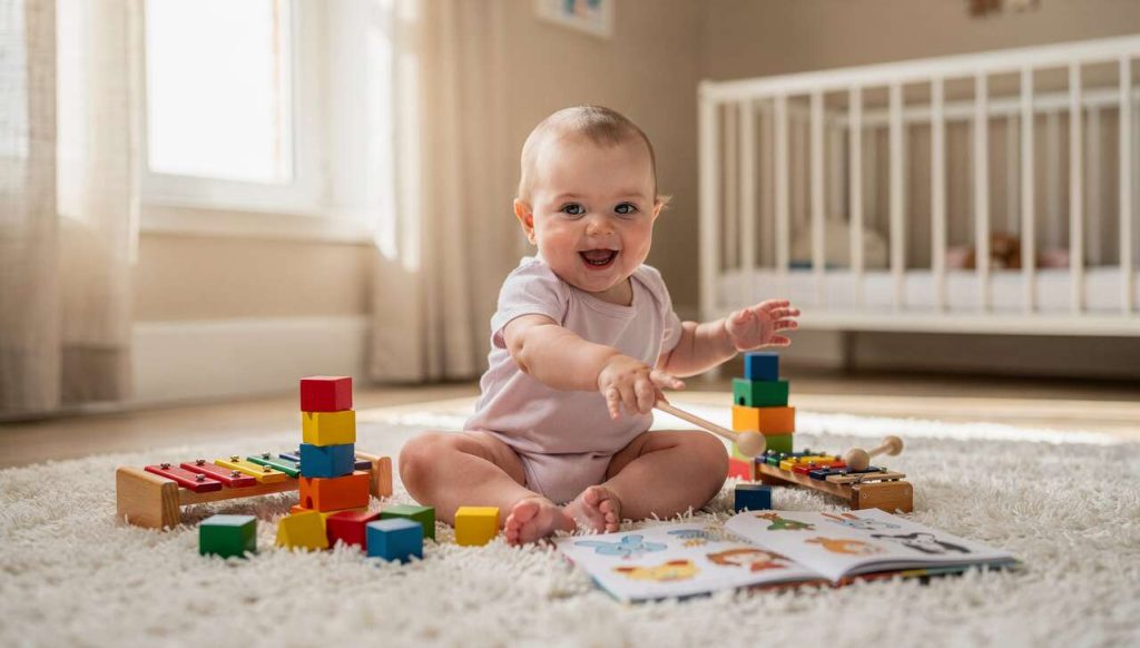 Apprendre en s'amusant : encourager le jeu éducatif pour bébé