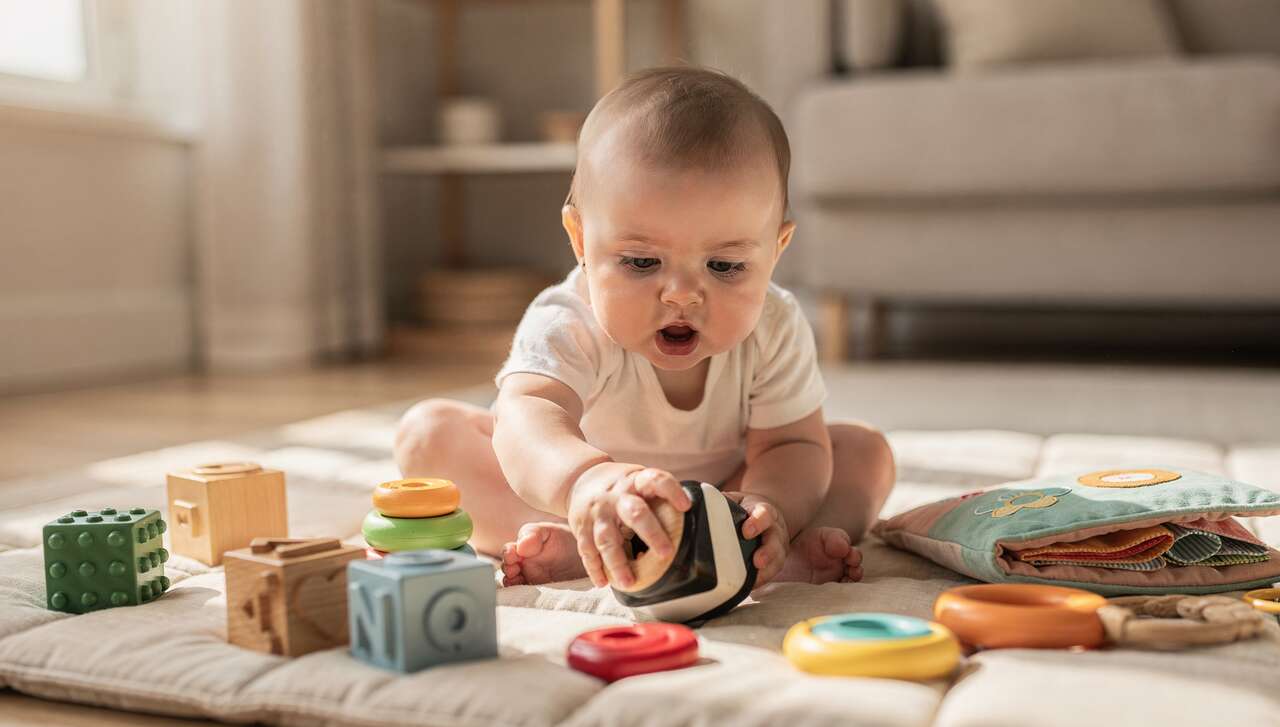 Stimuler la curiosité et les sens de bébé avec des activités ludiques