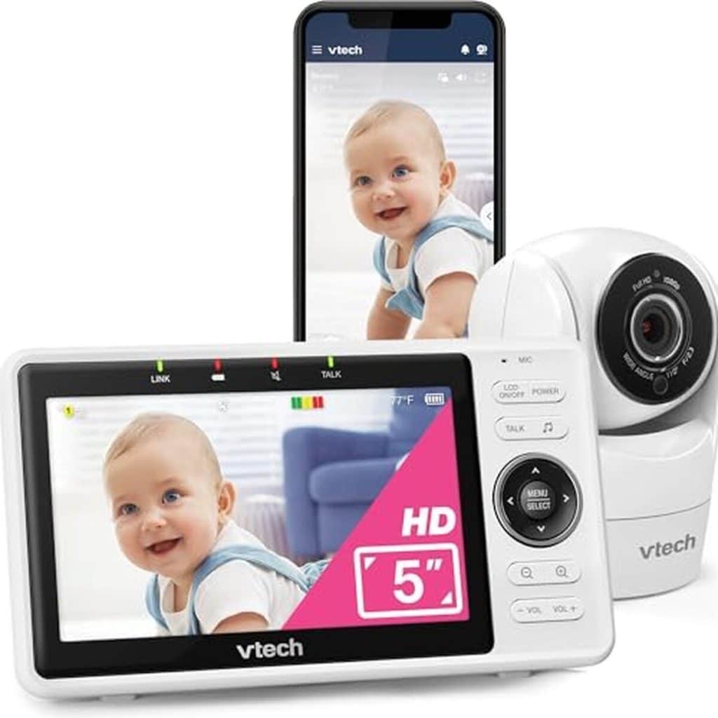 Test du babyphone caméra 1080p VTech : vue grand angle 120°, vision nocturne et connexion WiFi