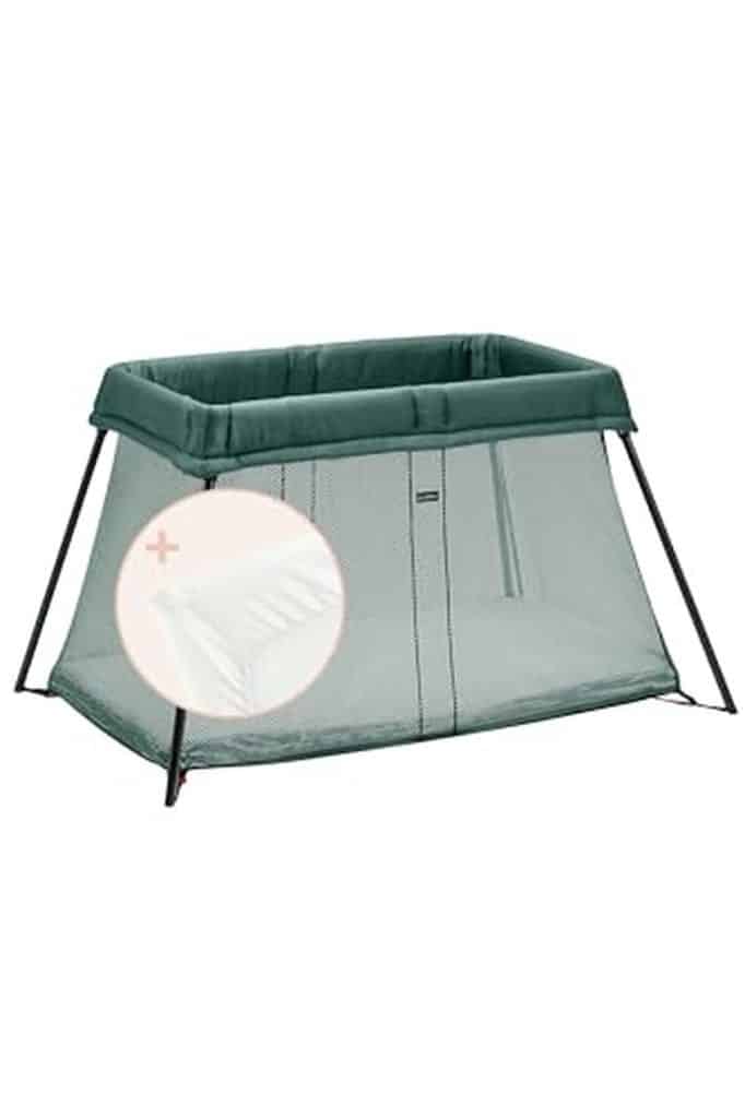 Test du lit parapluie BabyBjörn Light : praticité et confort