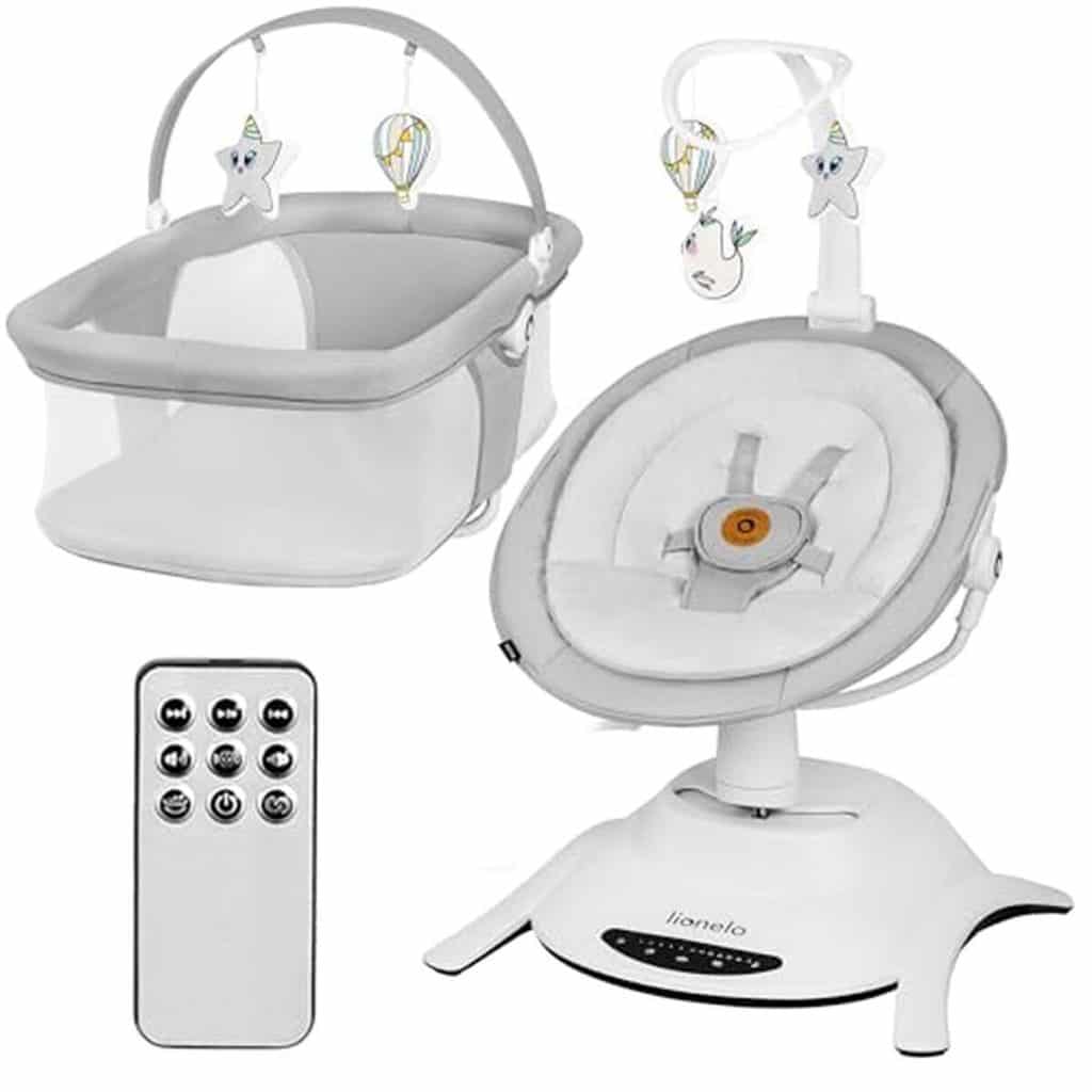 Test du transat électrique Lionelo Bella 2 en 1 pour bébés