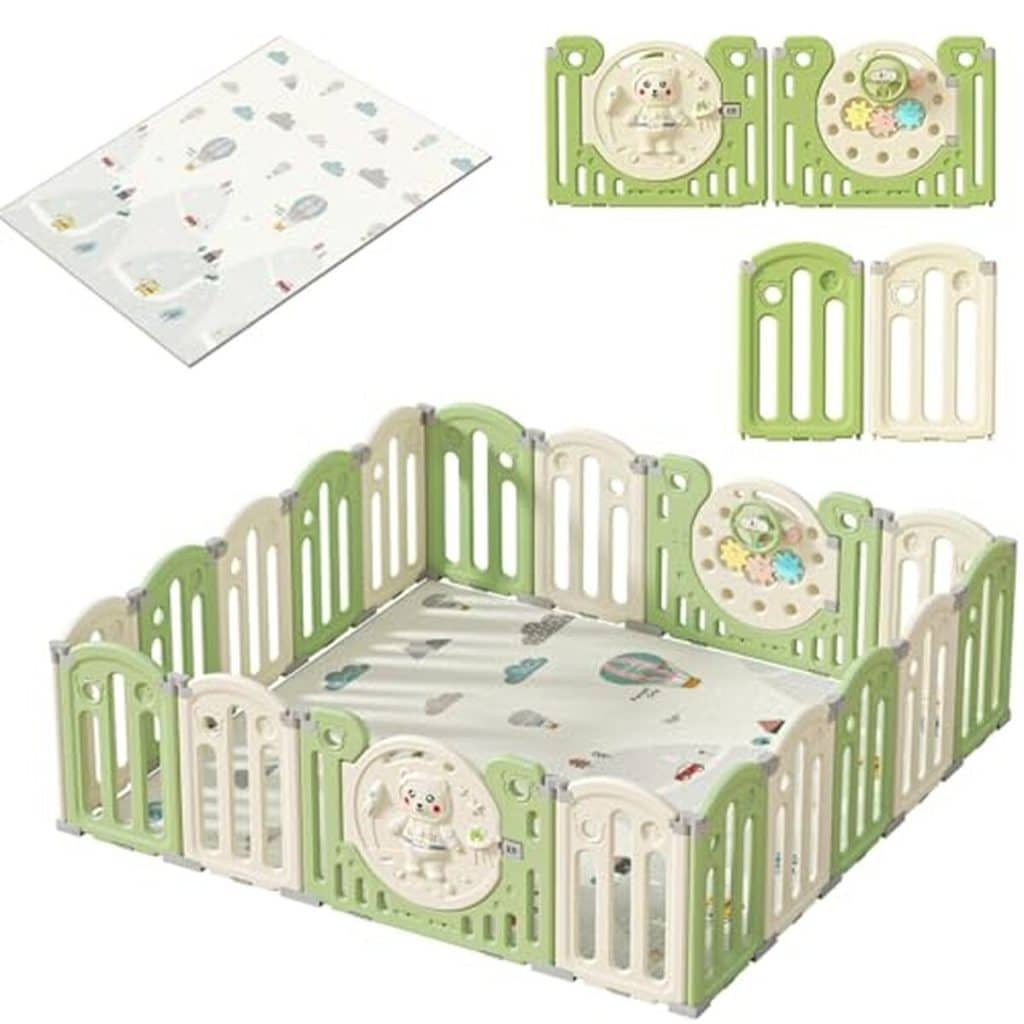 Test : parc bébé Zkipm pliable et sécuritaire