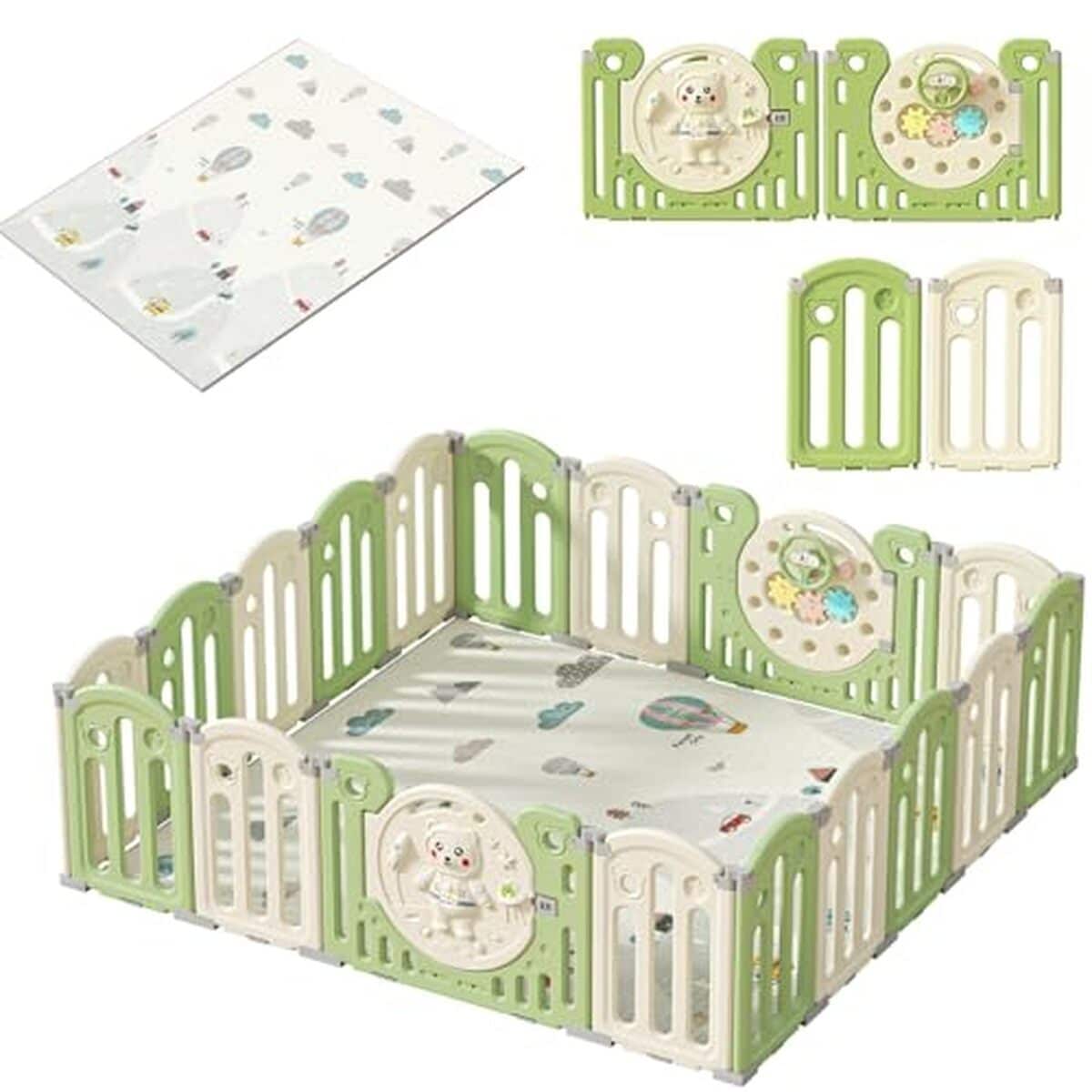 Test : parc bébé Zkipm pliable et sécuritaire