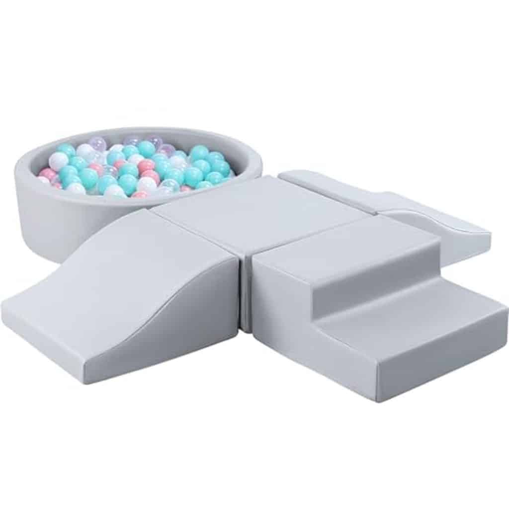 Test SweHouse parcours motricité bébé : blocs mousse éducatifs et antidérapants