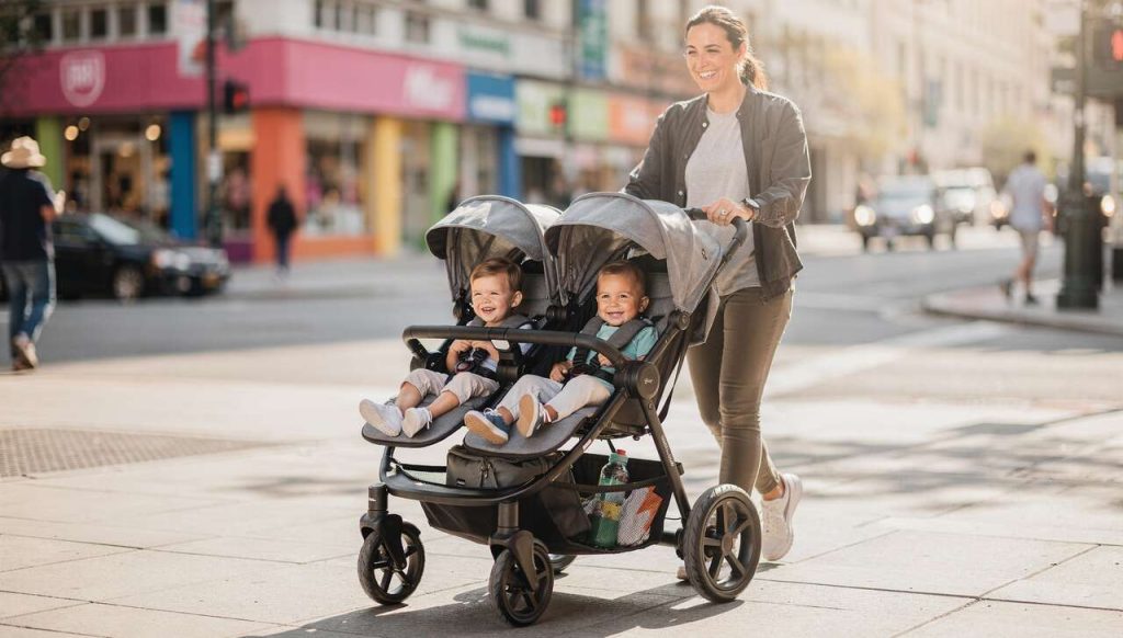 Avantages des poussettes doubles : pourquoi les choisir ?
