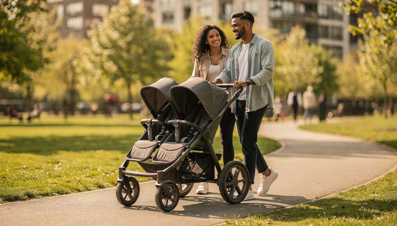 Différences entre poussette pour jumeaux et enfants rapprochés