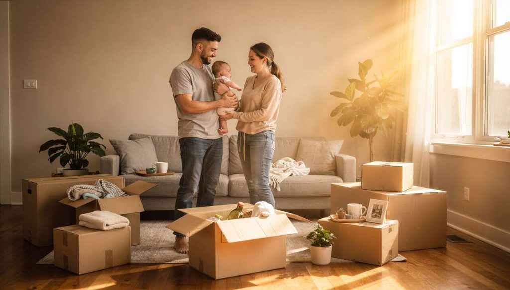 Comment déménager sereinement avec un bébé : guide pratique