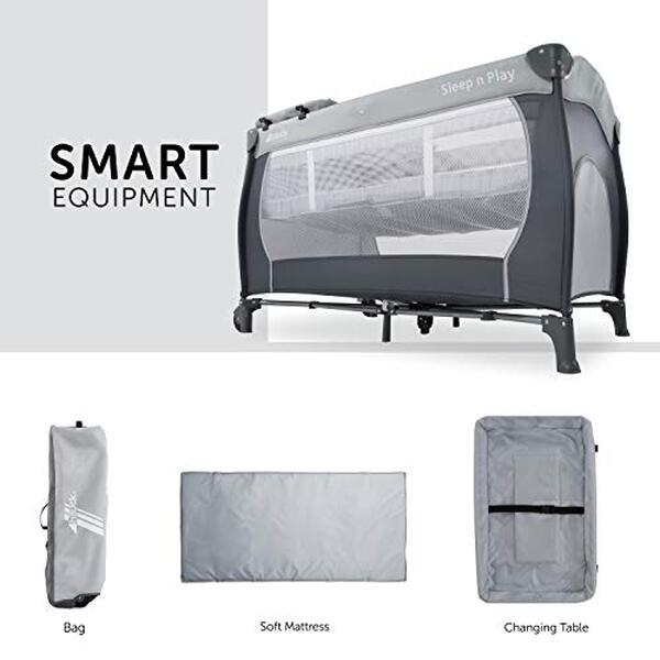 Découvrez notre avis détaillé sur le lit parapluie pliable Hauck Sleep N Play Center gris : caractéristiques, avantages et conseils d'utilisation pour un sommeil enfantin en toute sécurité.