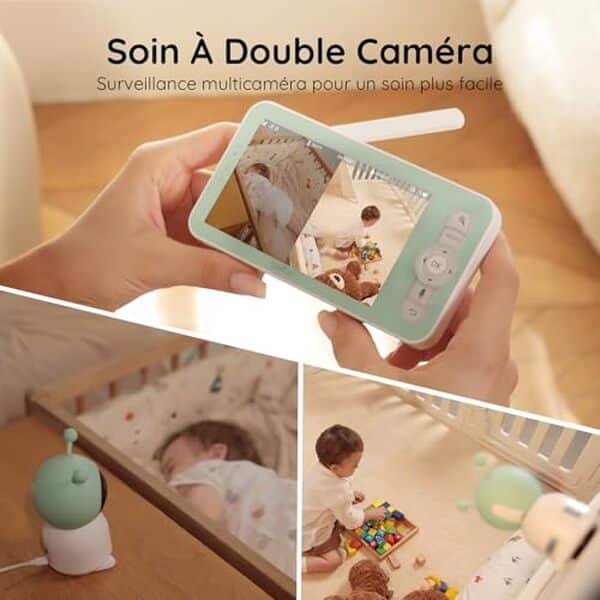 Découvrez notre test détaillé du babyphone Boifun 2K avec double caméra et écran 5''. Tout savoir sur ses fonctionnalités, avantages et performance avant d'acheter.