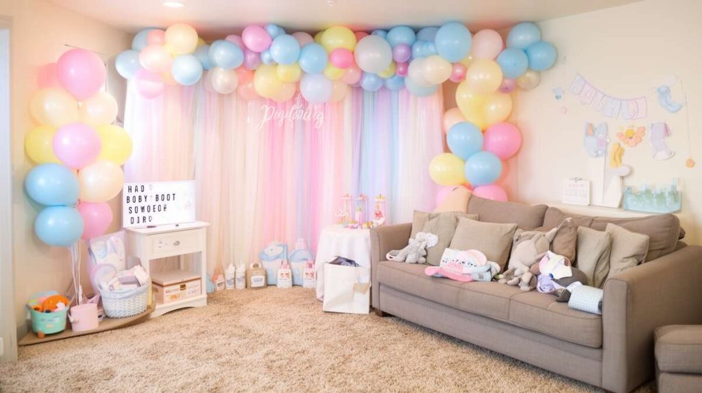 Fêter l'arrivée de bébé : photobooth pour baby shower