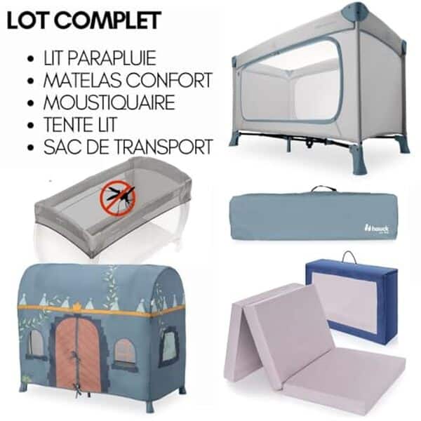 Découvrez notre test complet du lit parapluie Hauck Dream n Play Plus : praticité maximale, facilité de transport et confort pour bébé en déplacement. 