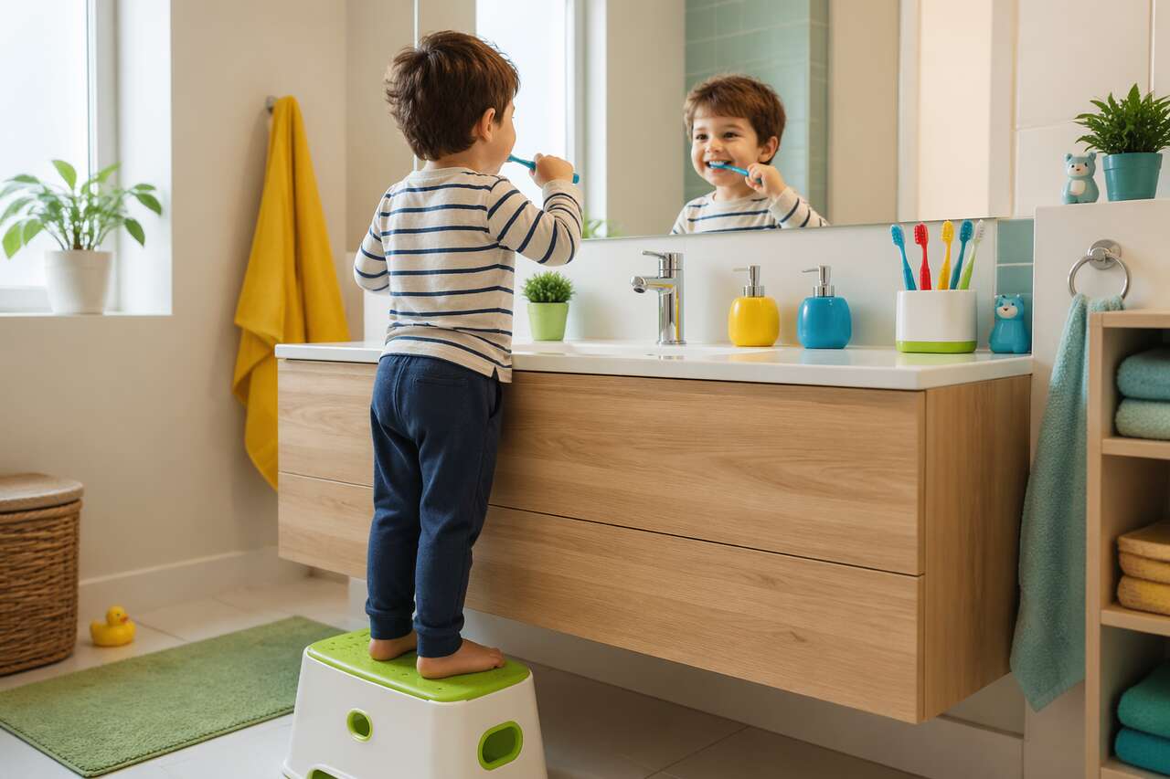 à quel âge commencer le brossage des dents