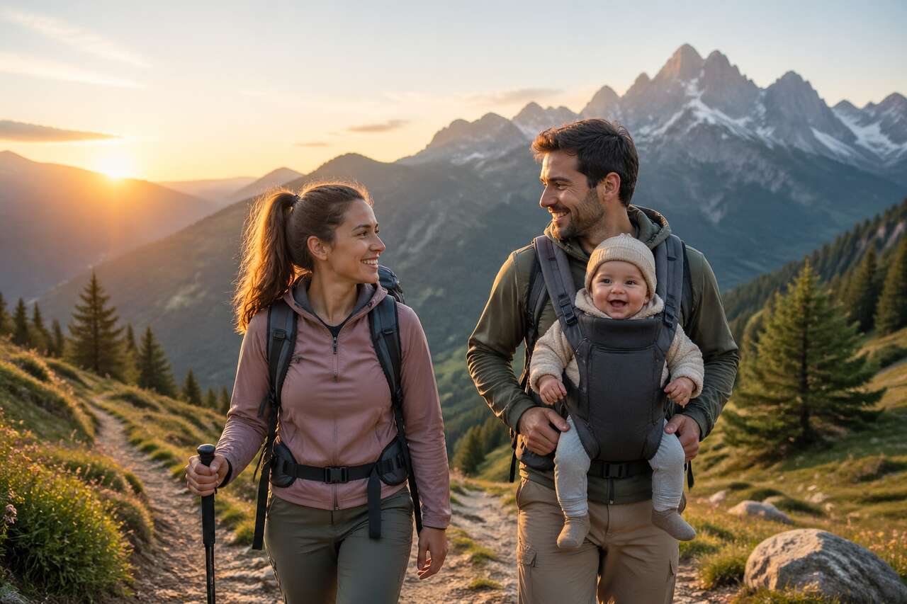 Accessoires indispensables pour randonner avec bébé