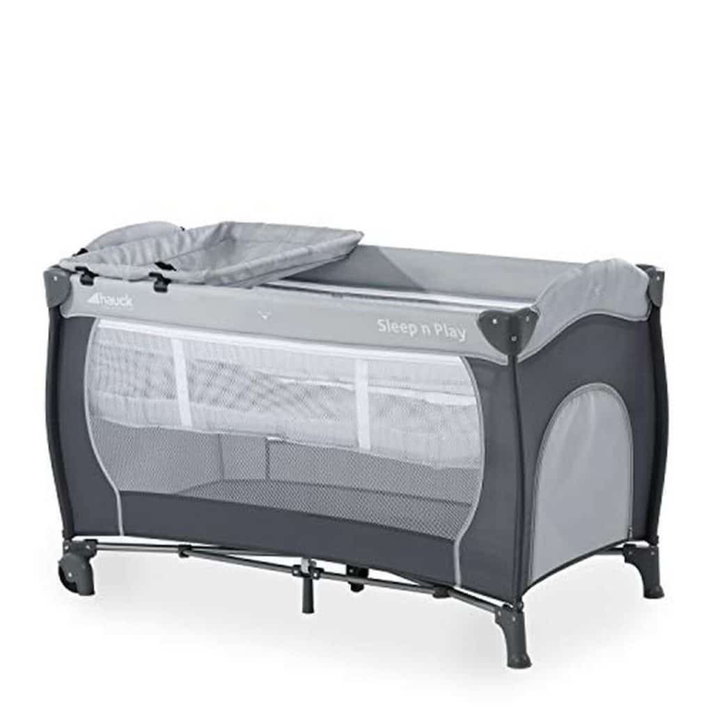 Test du lit parapluie pliable Hauck Sleep N Play Center Gris