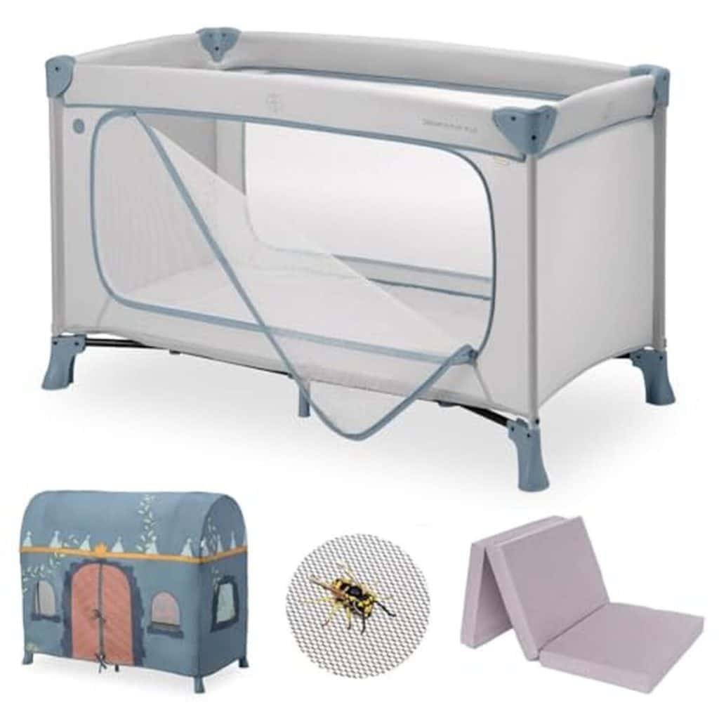 Test hauck lit parapluie Dream n play plus : praticité xxl en voyage