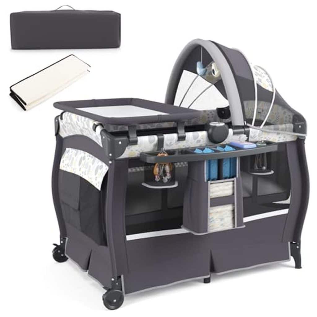 Test : lit parapluie évolutif Costway, pratiques pour bébés de 0 à 36 mois