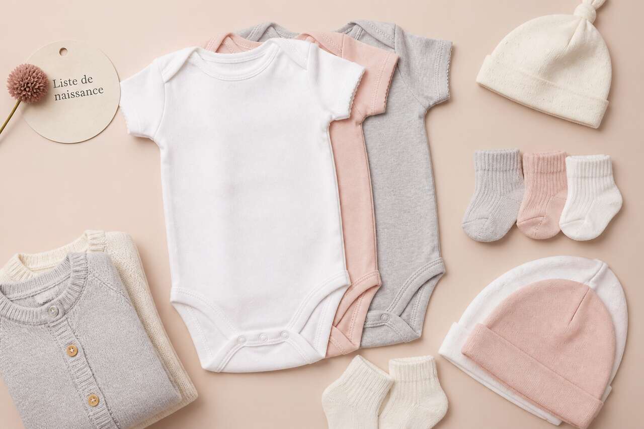 Liste de naissance : les indispensables vêtements pour bébé